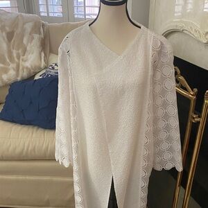 Elegant White Women's Top